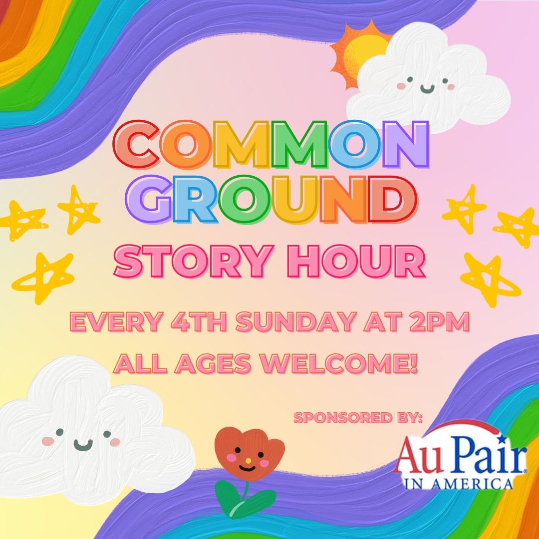 Common Ground Drag Story Hour- Sponsored by Au Pair in America