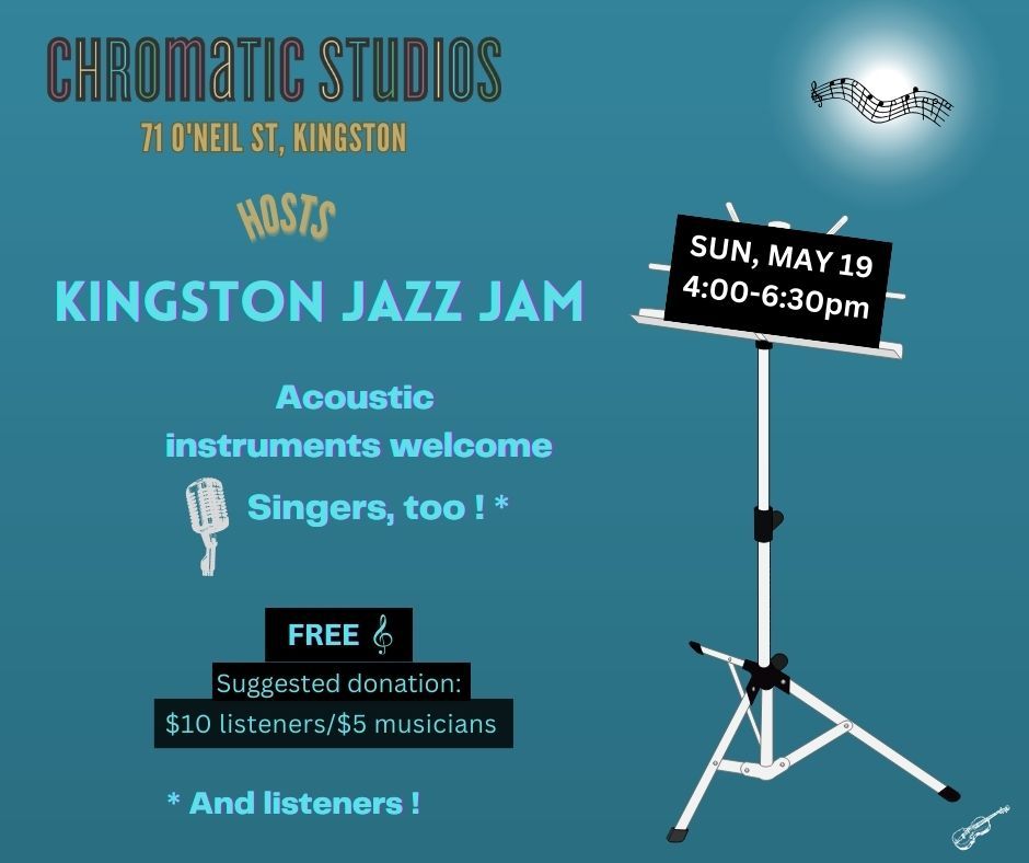 Kingston Jazz Jam in May