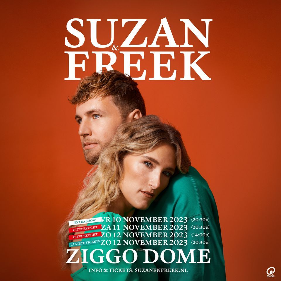 Suzan & Freek in de Ziggo Dome | vr 10 november 2023