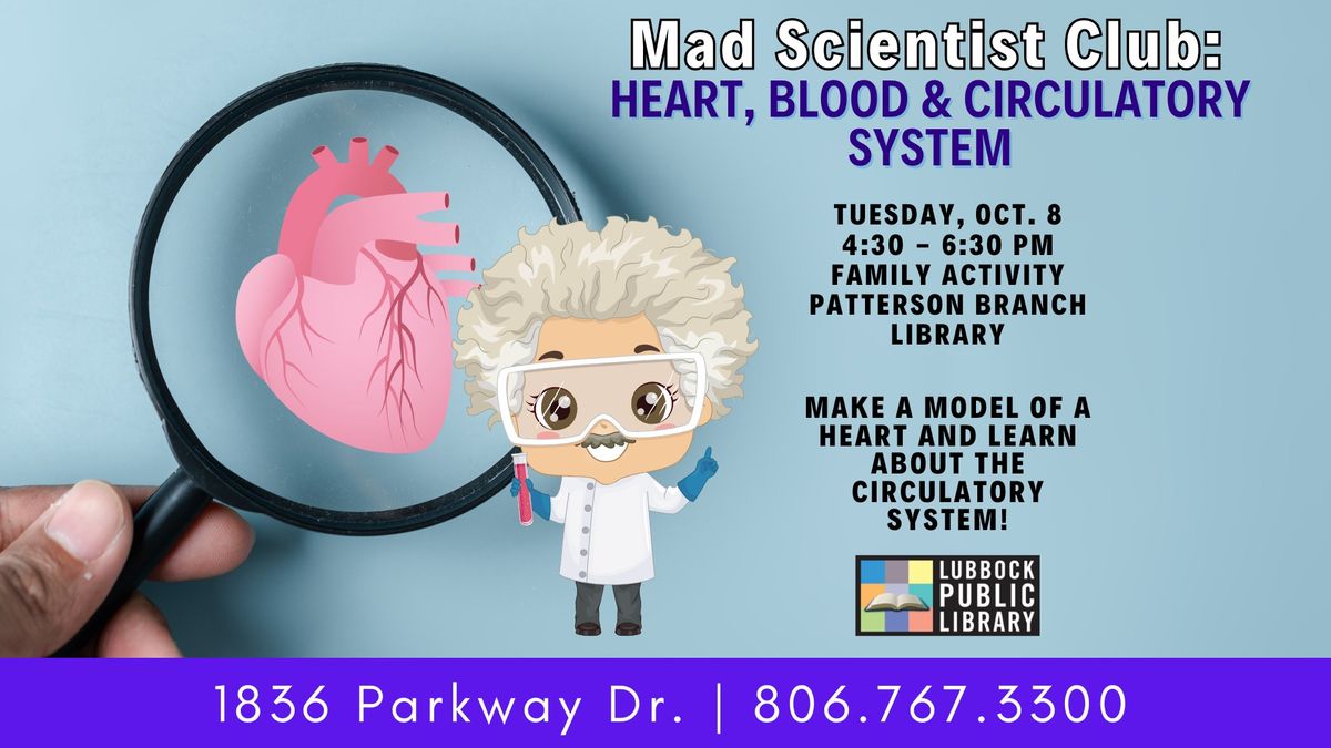 Mad Scientist Club at Patterson Branch Library