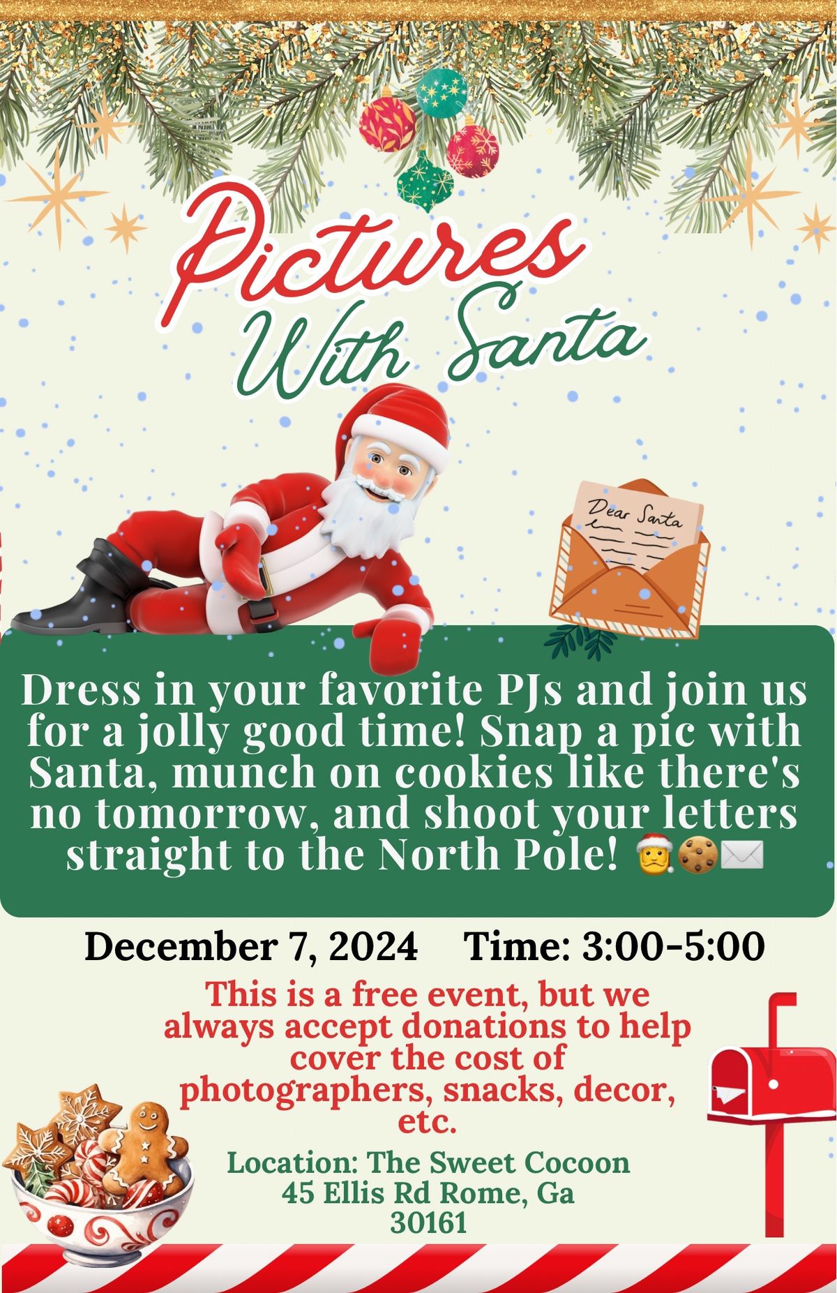 Pictures with Santa 