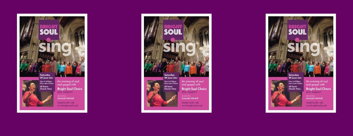 Bright Soul Choirs SING! An evening of Soul and Gospel.
