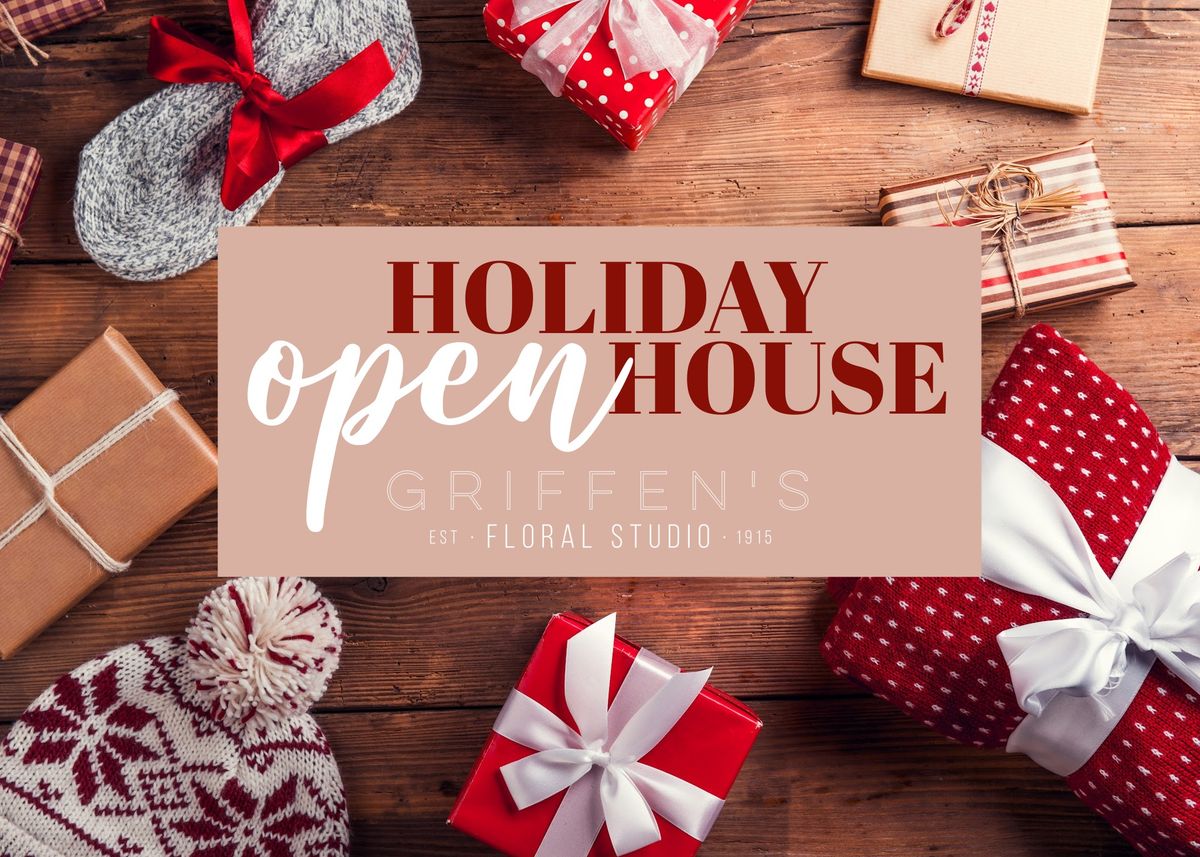 Holiday Open House at Griffen's Floral