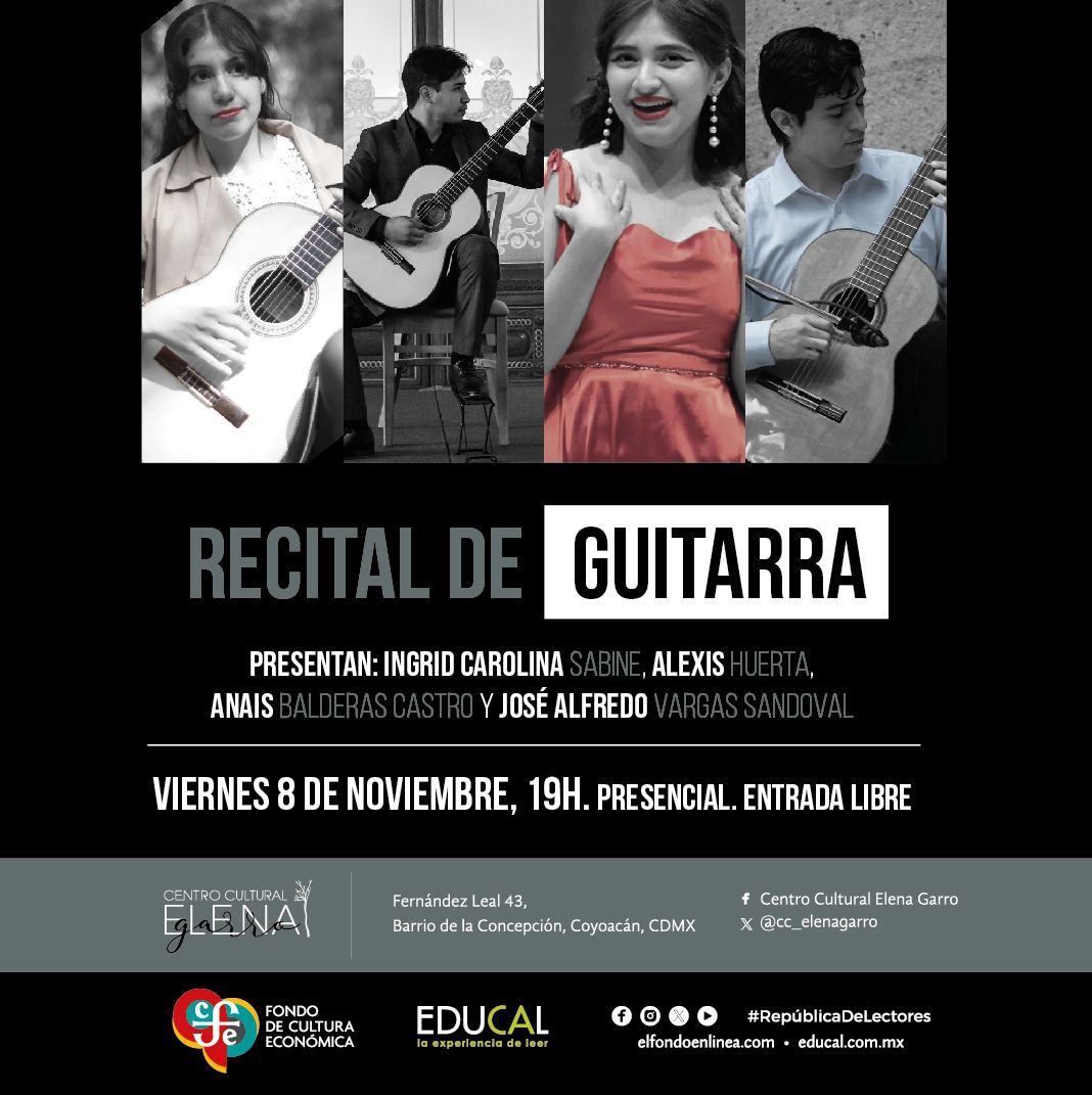 Recital de guitarra.