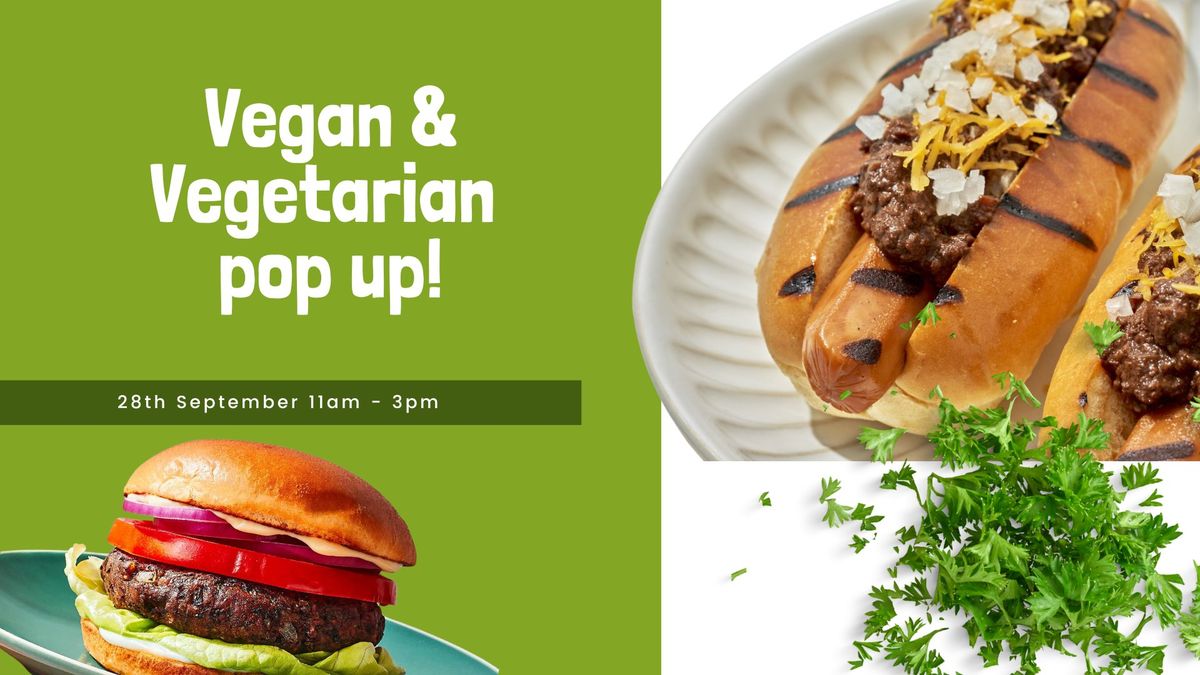 Vegetarian & Vegan Pop Up 