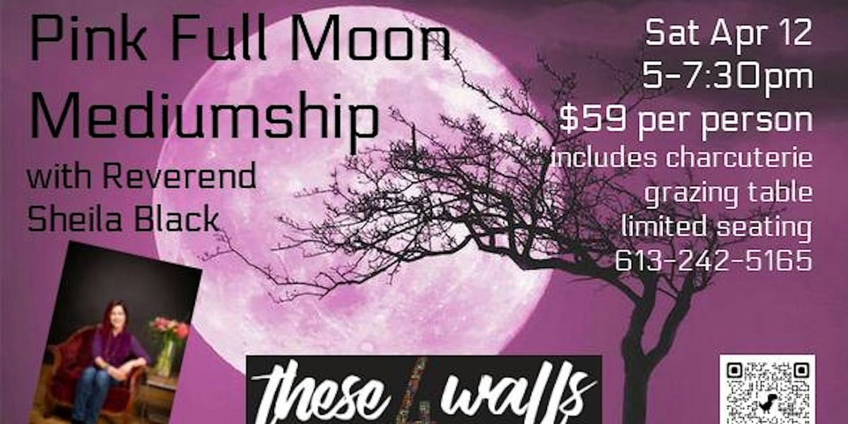 Pink Full Moon Mediumship with Reverend Sheila Black