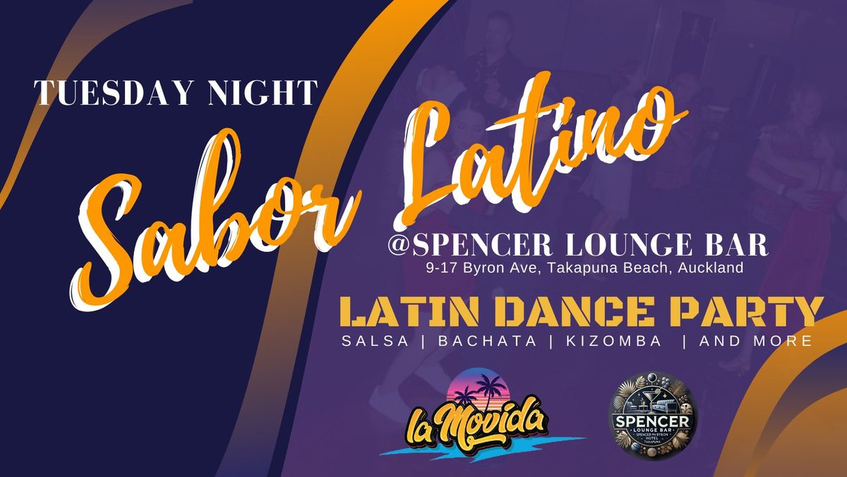 Tuesday Sabor Latino Latin Dance Party 