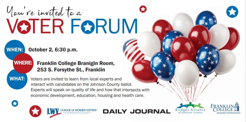 Johnson County Voter Forum Fall 2024