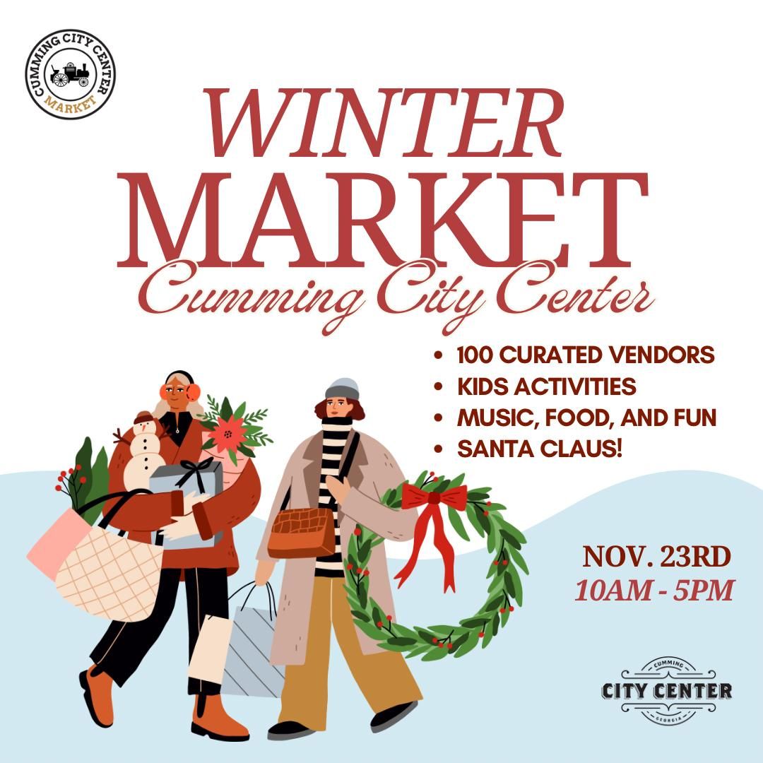 Winter Cumming City Center Market