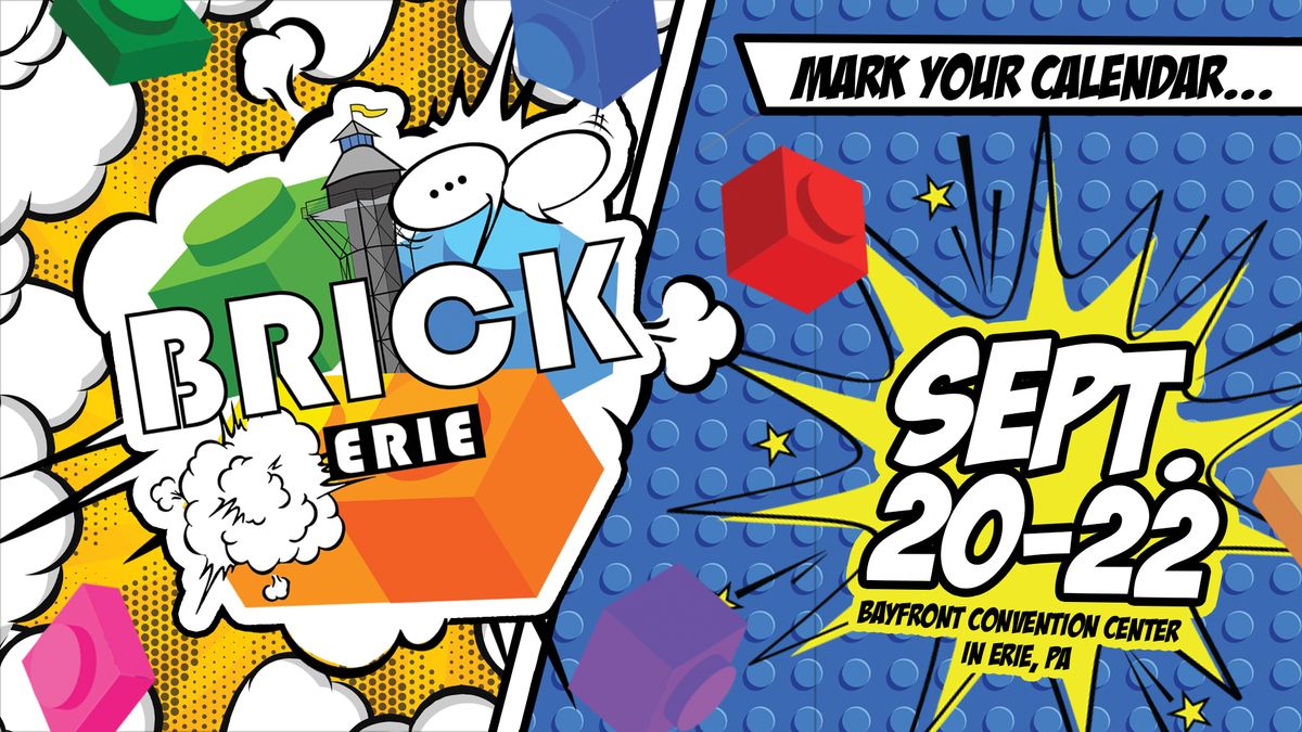 Brick Erie at ComiCon Erie 2024