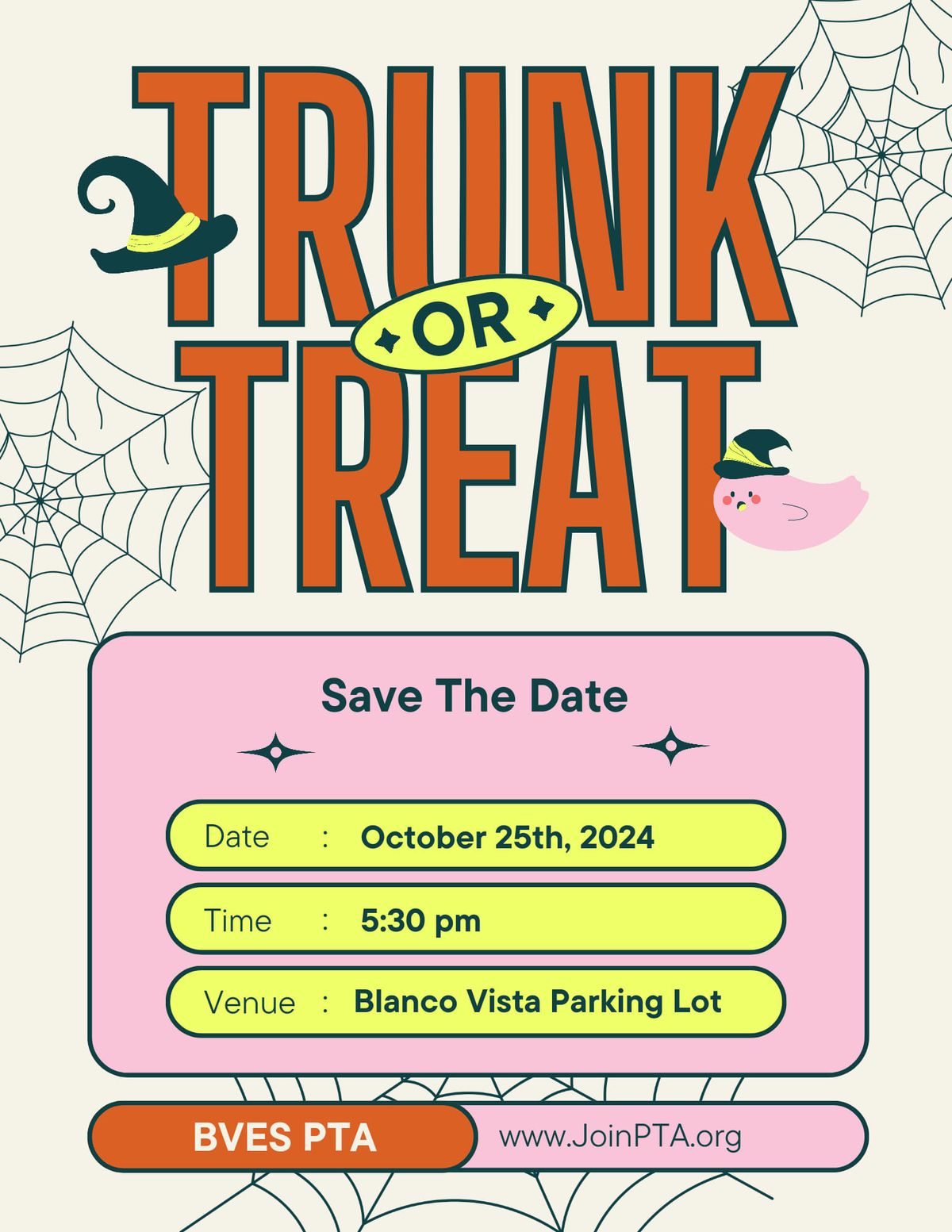 BVES PTA Trunk or Treat