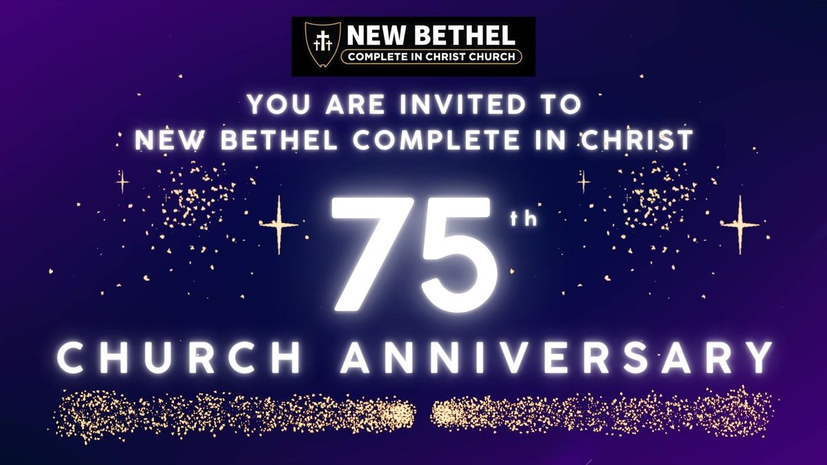 NBCIC 75th Church Anniversary