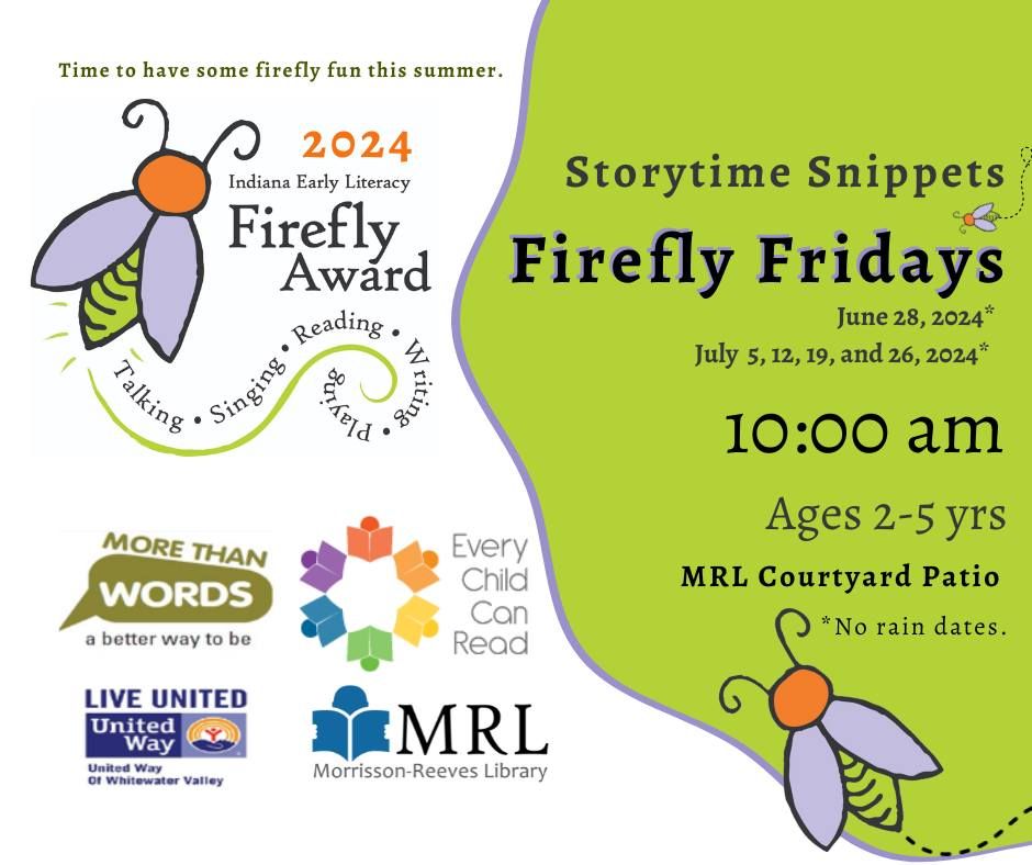 Storytime Snippets Firefly Fridays with Miss Nancy