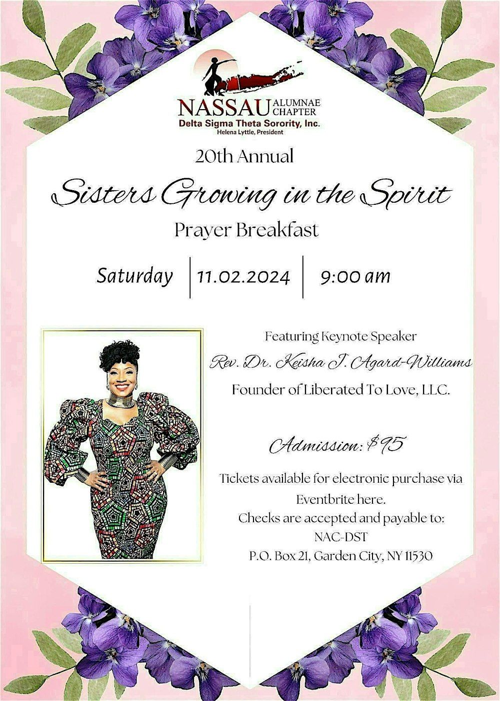 20th Annual "Sisters Growing in the Spirit\u201d Prayer Breakfast