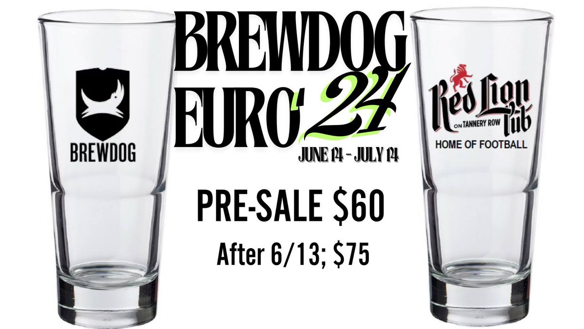 BrewDog Euros '24 VIP Club; ? Join the Brew-tastic Fun at Our British Pub! ?