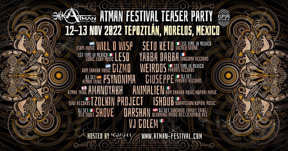 Atman Festival 2022 - Mexico Teaser