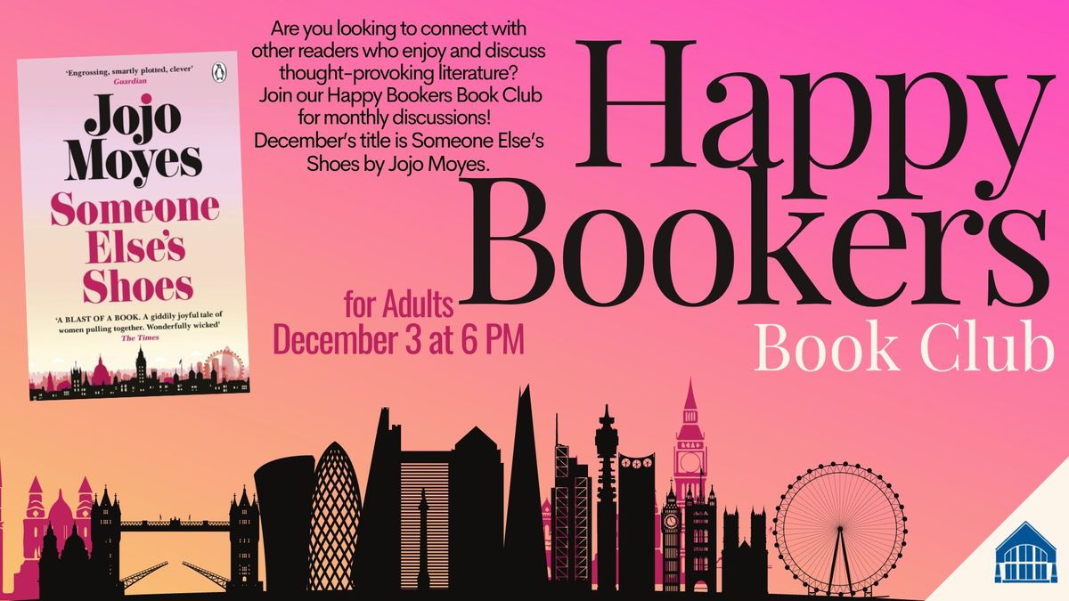 Happy Bookers Book Club For Adults