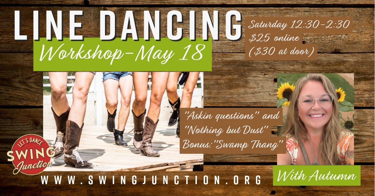 COUNTRY LINE DANCE - Workshop w\/Autumn May 18