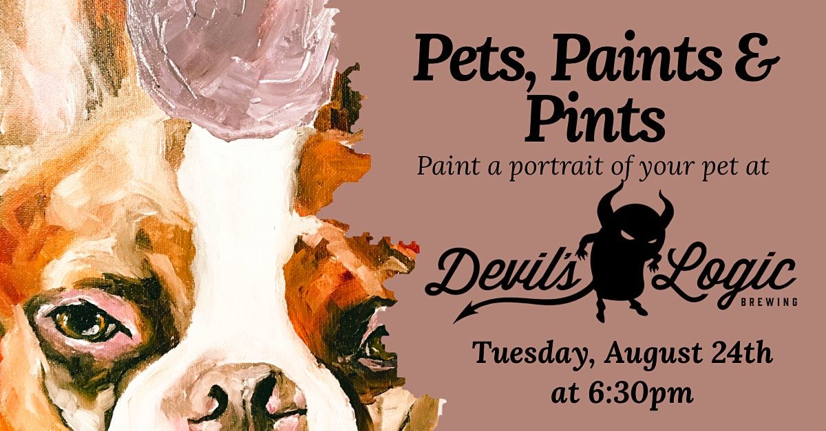 Pets, Paints & Pints at Devil's Logic Brewing