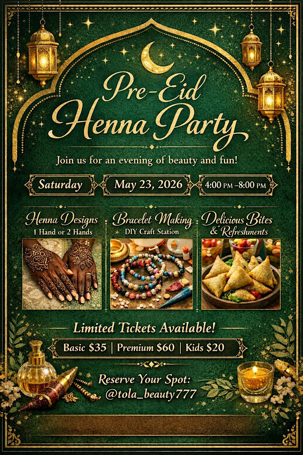 Pre-Eid Henna Party
