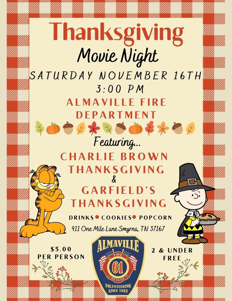 Thanksgiving Movie Night 