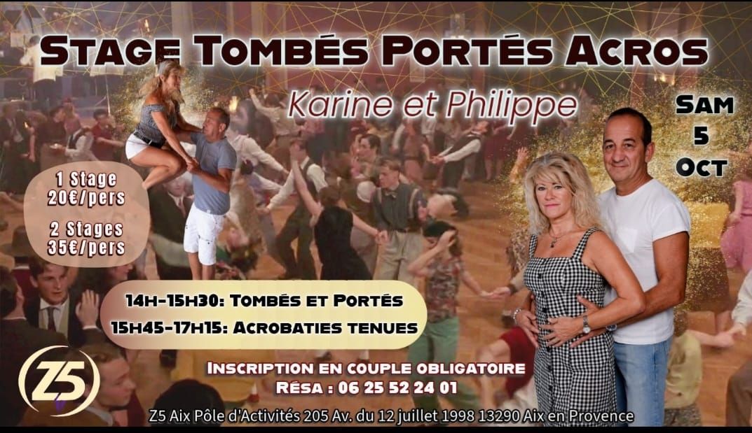 STAGE TOMBES, PORTES, ACROBATIES