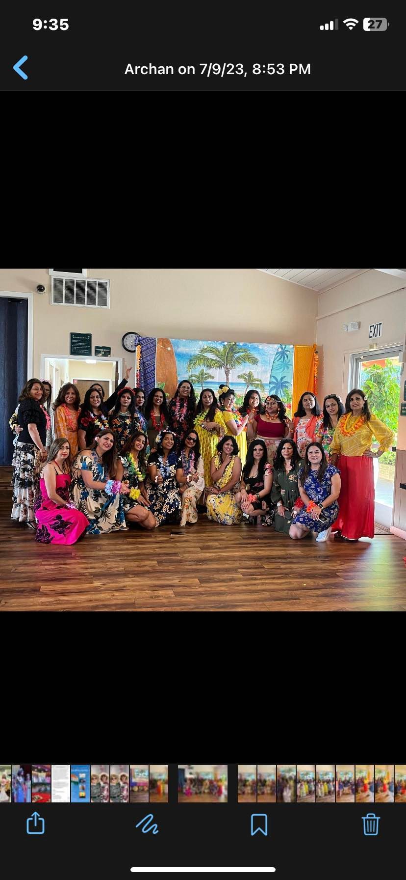 21 July \ud83e\udef6\u2764\ufe0f  women\u2019s potluck Hawaiian party