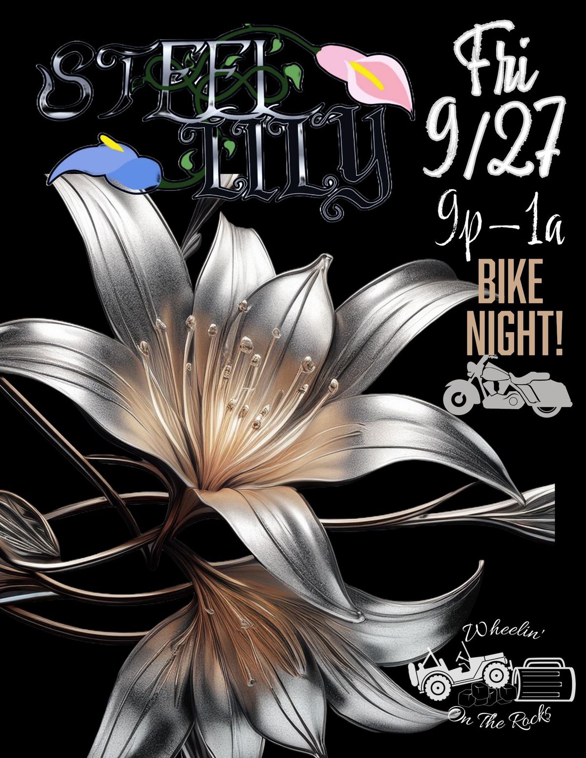 BIKE NIGHT! w\/ STEEL LILLY!