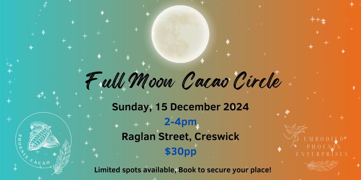 December Full Moon Cacao Circle 