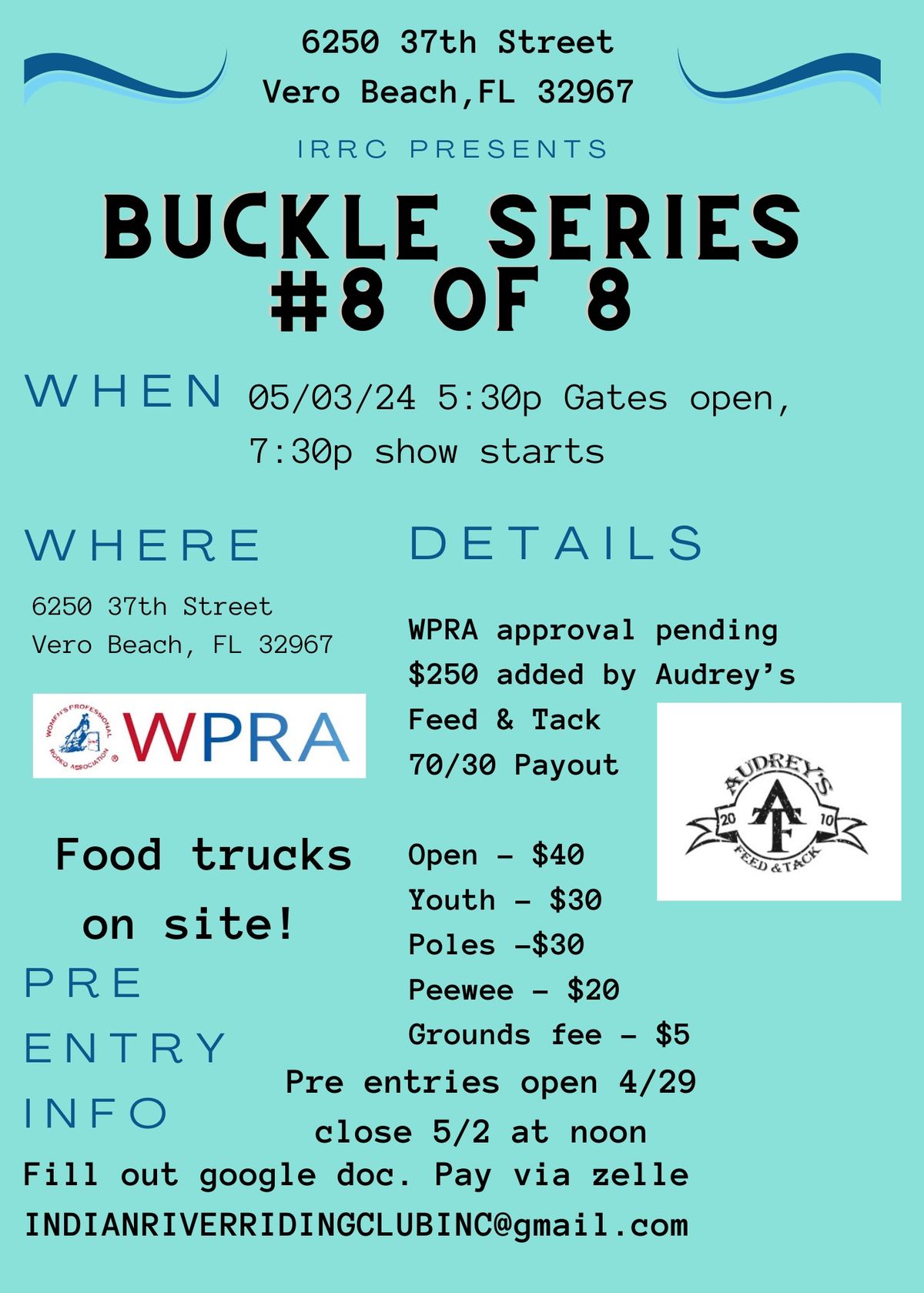 IRRC $250 added buckle series #8 of 8