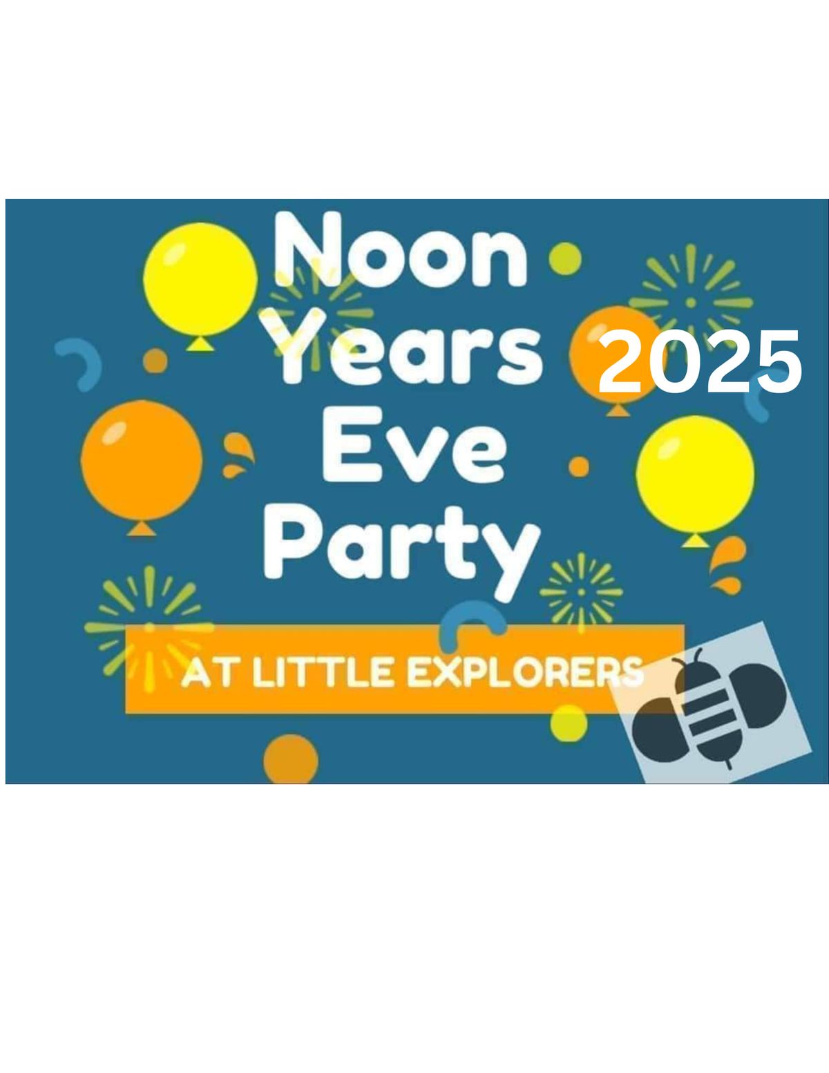 Noon Years Eve @ Little Explorers Palm Harbor!