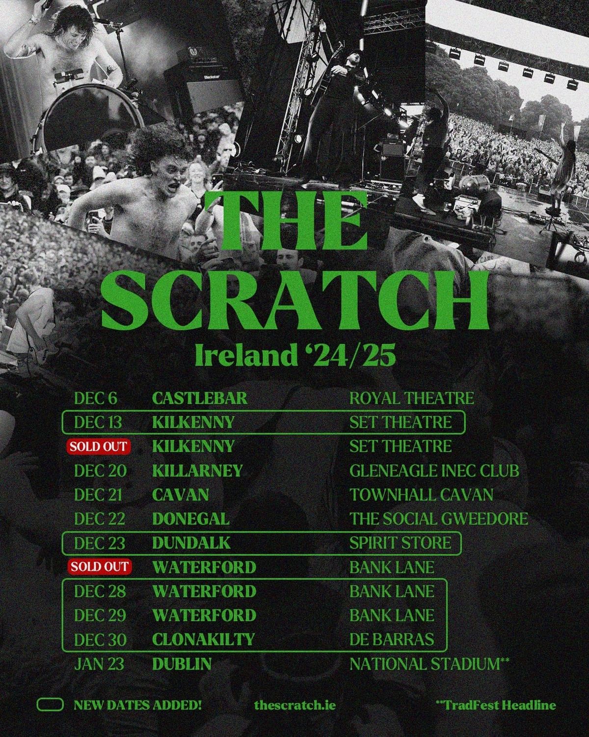 Spirit Store at 25 Presents\nThe Scratch\n\nMon 23 Dec S0LD 0UT