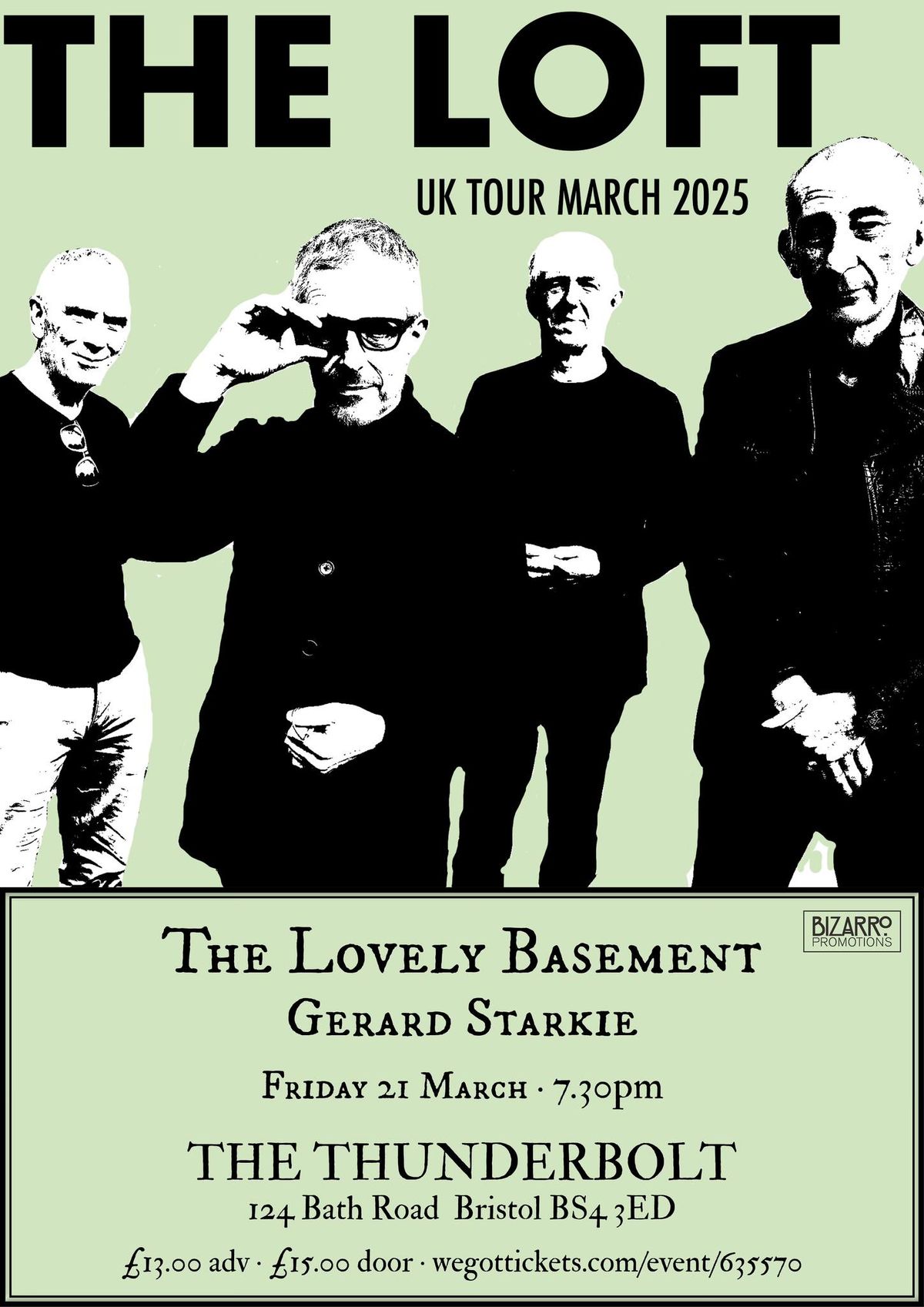 The Loft, The Lovely Basement, & Gerard Starkie, The Thunderbolt, Bristol, 21\/03\/25