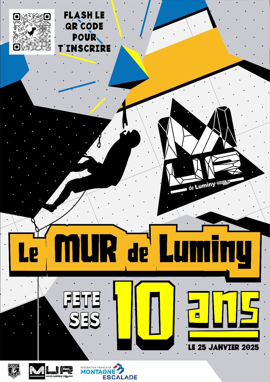 Les 10 ans du Mur de Luminy