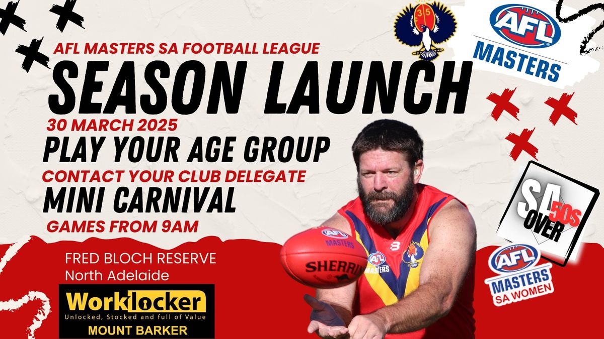 2025 AFL Masters SA Season Opener Mini Carnival