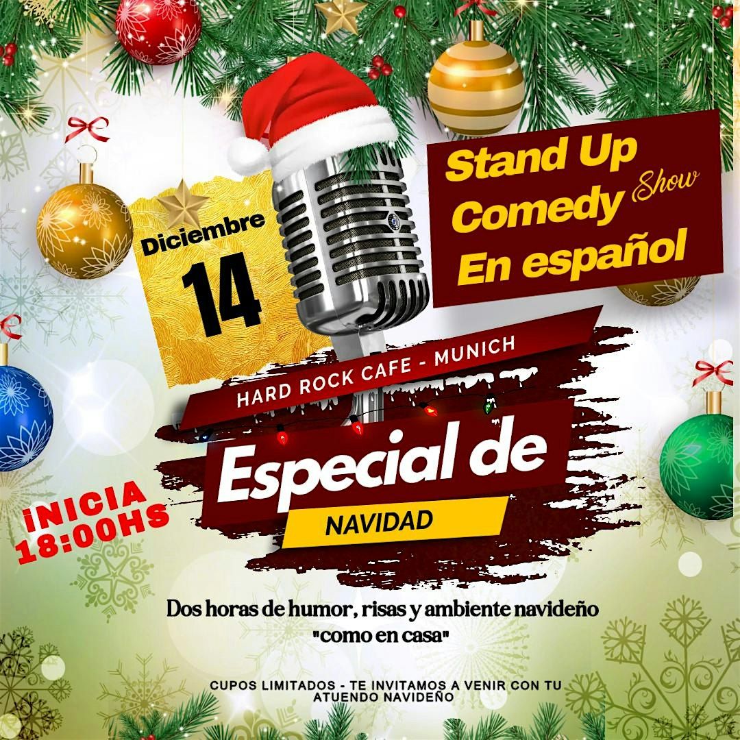 SHOW DE COMEDIA EN ESPA\u00d1OL - ESPECIAL DE NAVIDAD