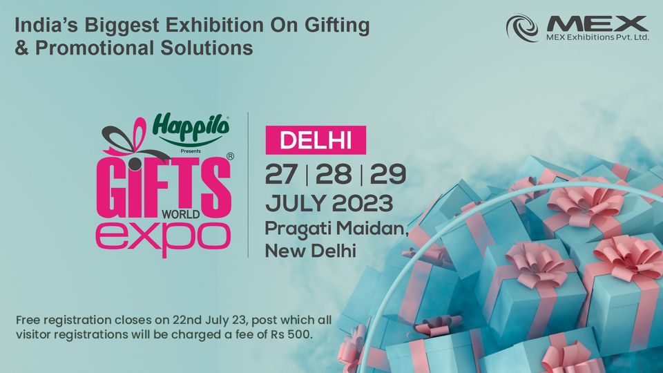 Gifts World Expo 2023 - Pragati Maidan, Delhi