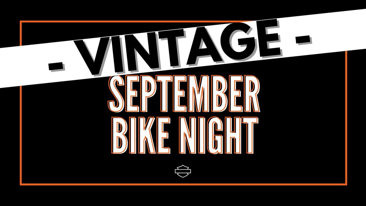 September Bike Night