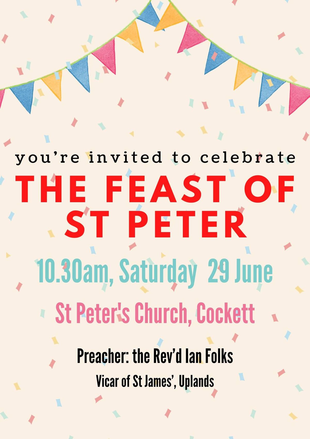St Peter's Patronal Festival