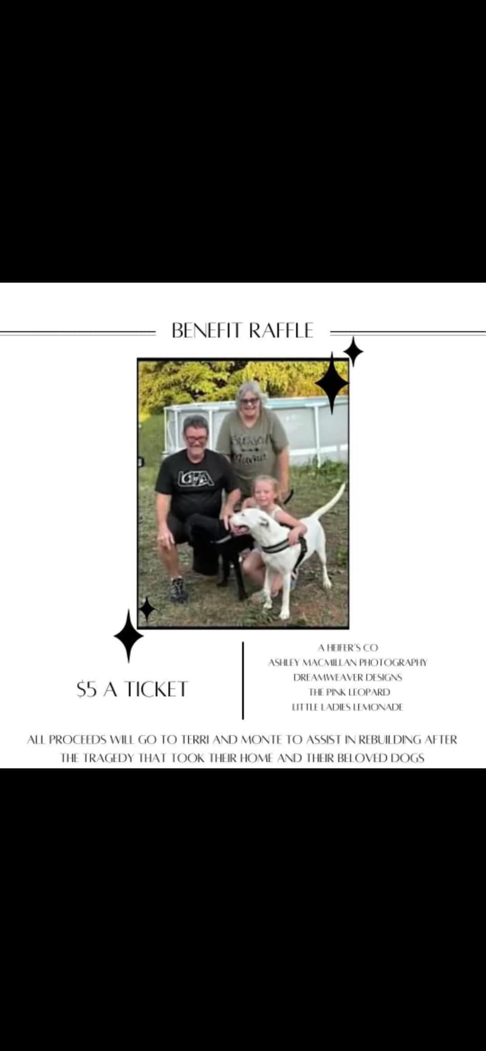 Benefit Raffle for Terri and Monte