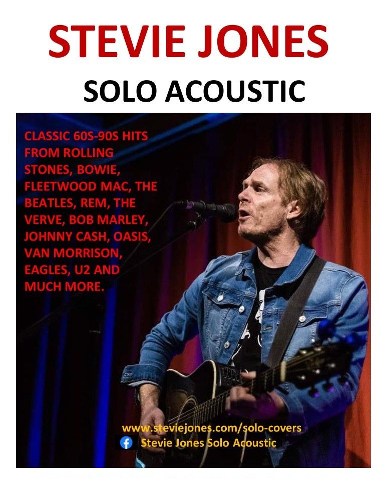 Stevie Jones Solo Acoustic 60-90s Covers Live at The Artlenock Inn Irthlingborough