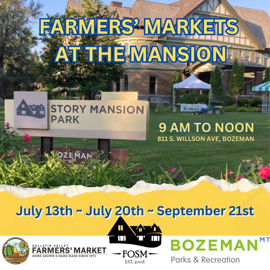 Farmers\u2019 Market at the Story Mansion