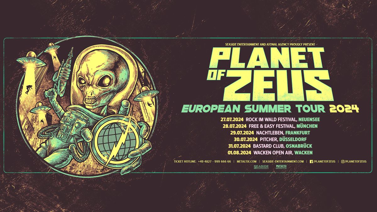 PLANET OF ZEUS | Nachtleben, Frankfurt | 29.07.24