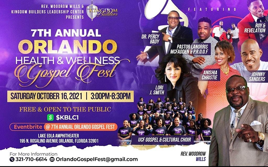7th Annual Orlando Health and Wellness Gospel Fest