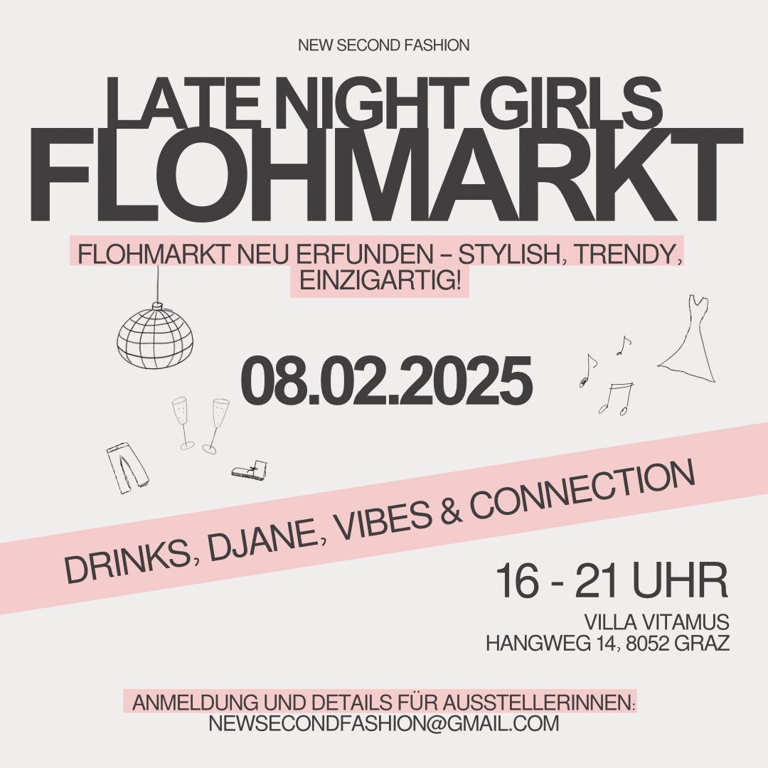 LATE NIGHT GIRLS FLOHMARKT 