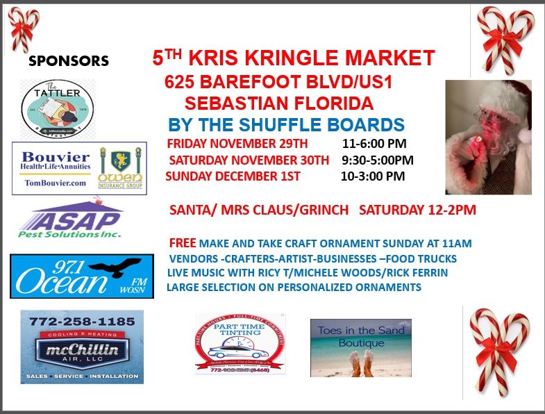 5th Annual Kris Kringle market!!