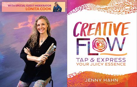 FREE EVENT! Visual Artist and Author Jenny Hahn Presents Her Book CREATIVE FLOW