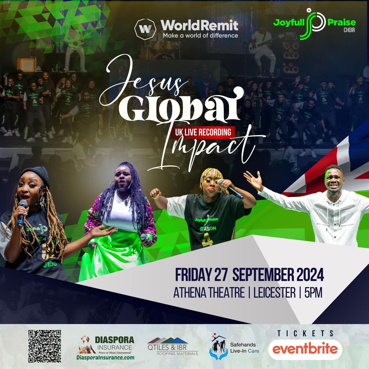 Jesus Global Impact: Joyfull Praise Choir UK Live Recording