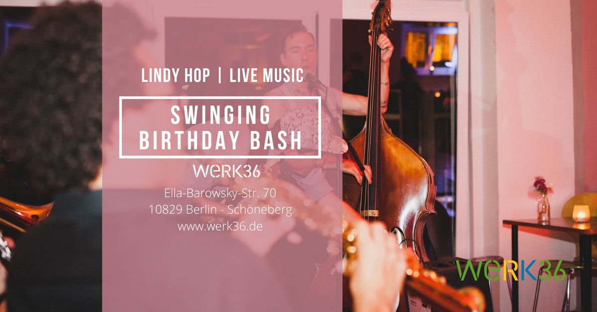 Swinging Birthday Bash - Lindy Hop | Live Music