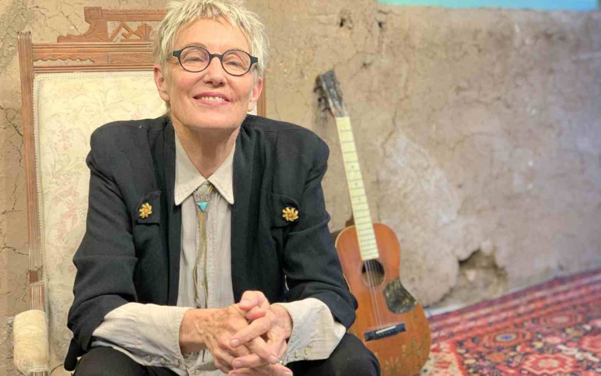 Eliza Gilkyson with Don Richmond at The Rose Chapel at Southside Preservation Hall 